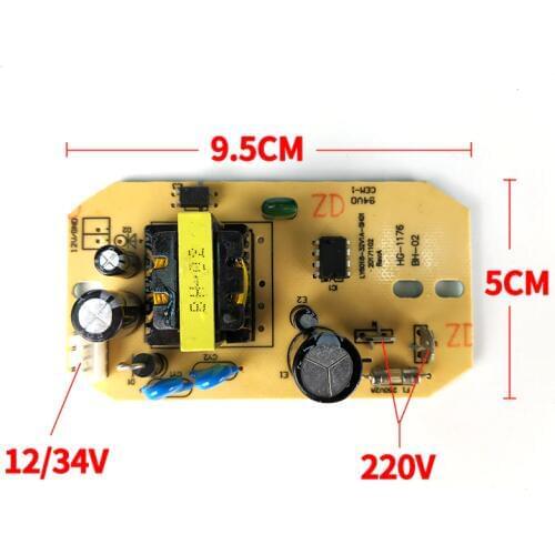 12V 34V Replacement Humidifier Parts Universal Humidifier Power Board Atomization Circuit Board General Circuit Power Supply