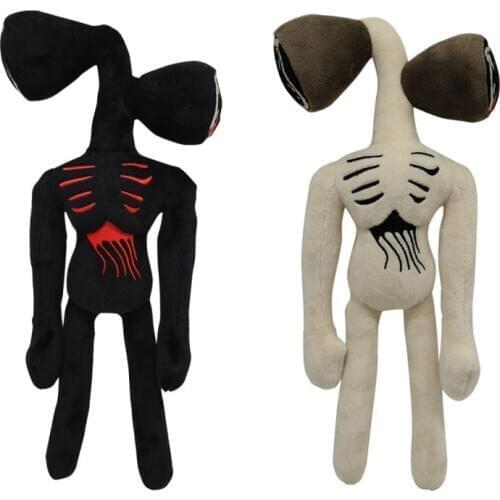 2pcs/lot Scp Game 35cm Siren Head Plush Toy Dolls White Black Sirenhead Stuffed Doll Horror Character Toys for Children Gift