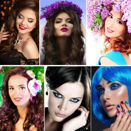 28style Choose BEAUTY SALON, MAKEUP PICTURE Art Film Print Silk Poster for Your Home Wall Decor 24x36inch