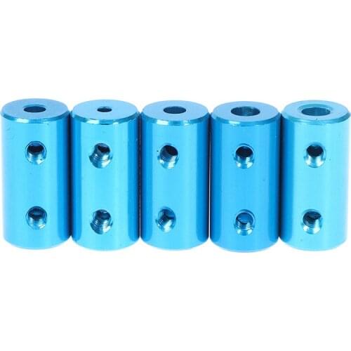 Aluminum Coupling Bore 2/3/4MM Printers Stepper Motor Parts Shaft Coupler Screw