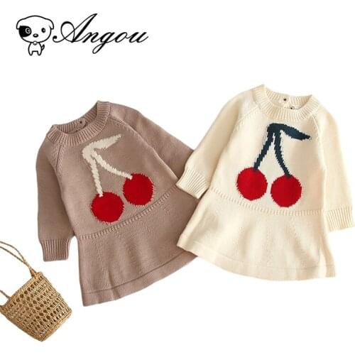 Зимние платья для малышек Angou China At AliExpress