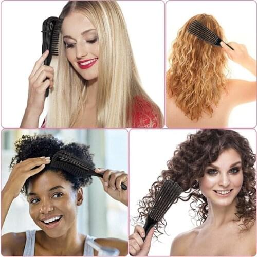 M4YA 5pcs Anti-Static Comb Detangling Hair Brush Scalp Massage Tail Combs Massager Hairdressing Styling Tools for Salon Home Use