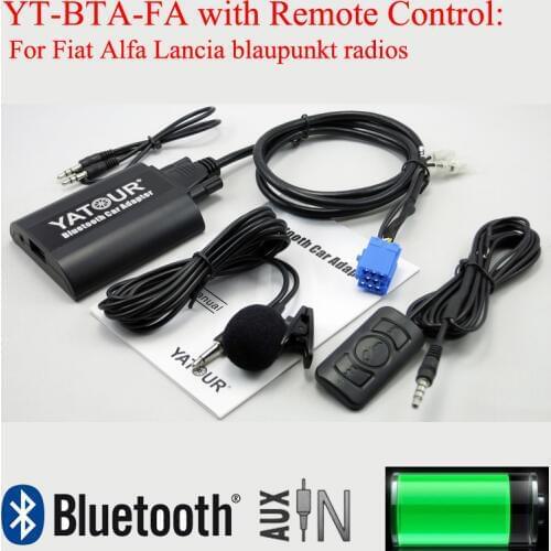 Yatour car stereo digital Bluetooth adapter BTA with Remote Control for Fiat Alfa Lancia Blaupunk radios