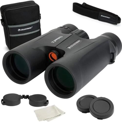 Celestron Outland 10x42 Astronomy Binoculars Professional Waterproof & Fogproof Bak-4 Prism Optical Low Night Vision Telescope