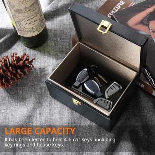 Signal Blocker Box Anti Theft Faraday Car Key Box Storage Car Shielding Box RFID Large Signal Blocker Protect Pouch Cell Phone