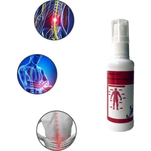 50ml Scorpion Venom Acesodyne Essential Oil Cold Compress Rheumatism Arthritis Sprays Legs Ached Medicated Musk Spray