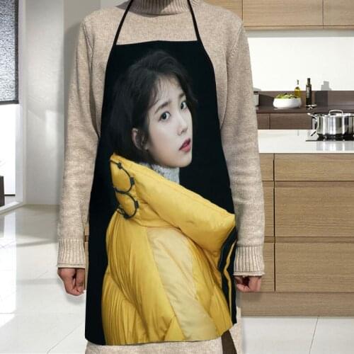 IU Apron Oxford Cloth Waterproof Men/Women Kitchen Apron Household Cleaning For Home And Kitchen Accessories