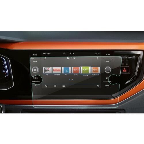 LFOTPP For Polo 6.5inch/8inch 2018 Car Navigation Display Tempered Glass Screen Protector Film Auto Interior Protective Sticker