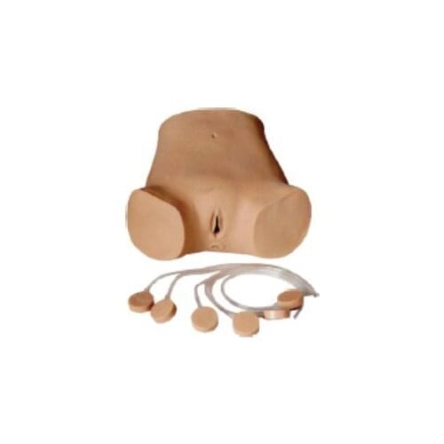 Medical teaching mold for abdominal puncture training model