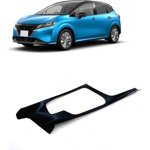 For Nissan Note E13 2021 Gear Shift Panel Cover Frame Sticker Car Interior Accessories
