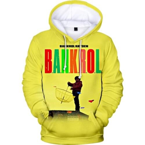 2020 New Bankrol Hayden 3D Hoodies Sweatshirts Men/Women Fashion Casual Creative Cool Hoodie Bankrol Hayden Hoody Boys Clothes