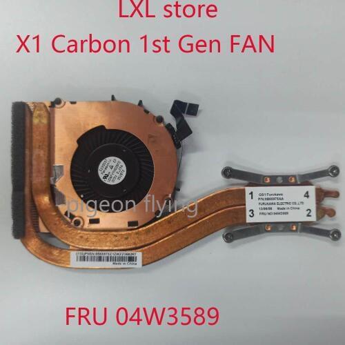 New X1 carbon FAN for Thinkpad X1 Carbon 1st Gen Type 34XX FAN radiator FRU 04W3589 P/N: 0B55975AA E233037 UDQFVYH02BFD 100% ok