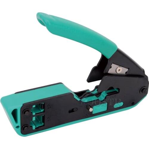 ProsKit CP-333 6P/8P Crystal Head Telephone line Network line Pressing Pliers Portable Cable Wire Stripper Crimping Pliers Tools