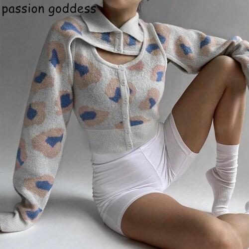 Casual Autumn Sweater Vest Top Women Sleeveless Knitted Cotton Crop Sweaters Vintage Y2k Aesthetic Sweater Shawl Arm Sleeve Top