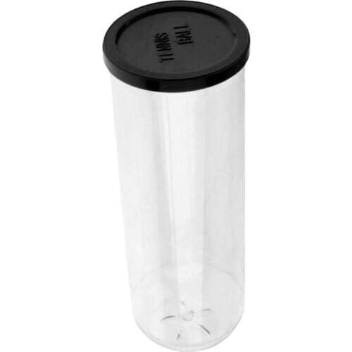 Sports Tennis Balls Can Holder Box PVC Tennis Ball Container for Beginners Clear Tennis Accessories Contain 3 Balls