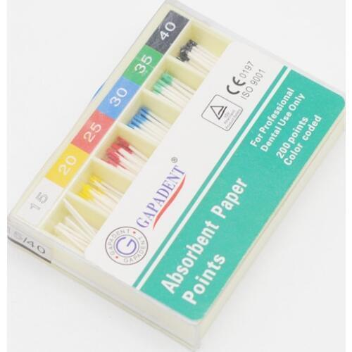 Dentistry Clinic Supplies Absorbent Paper Points Root Cancel Endodontics Cotton Fiber Tips