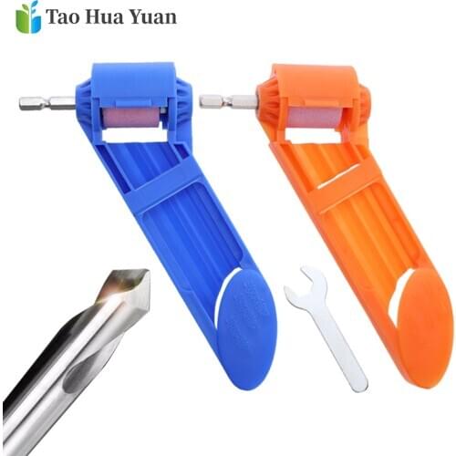 Tao Hua Yuan 1set Corundum Grinding Wheel Drill Bit Sharpener Titanium Drill Portable Drill Bit Powered Tool Parts Accessories A