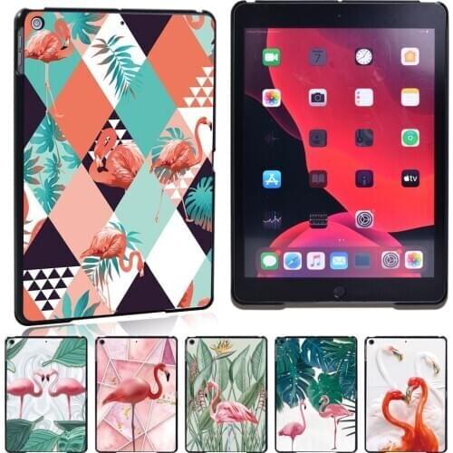 Flamingo Pattern Slim Tablet Case for Apple IPad 8 2020 8th Generation Slim Leather Stand Tablet Protective Case