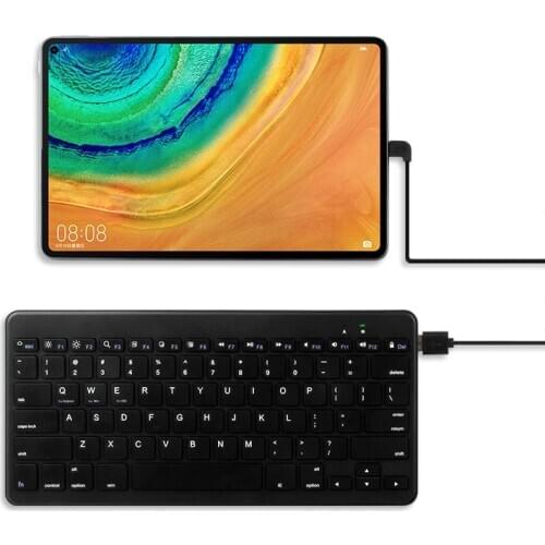 Wried Keyboard For Huawei MediaPad T2 T1 T3 M2 10 8 M2 8.0 7 7.0 10.1 Pro Tablet Ultra Slim Mini Wired Keyboard With Stand Case