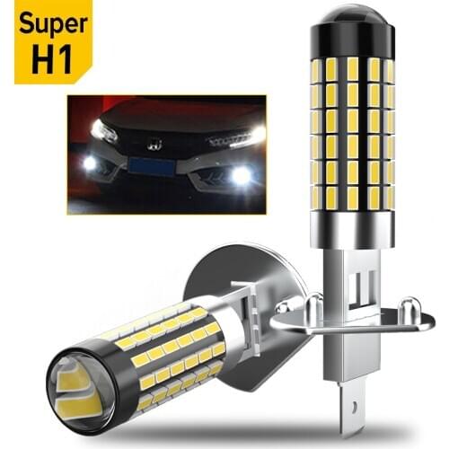 2PCS White 78-SMD 4014 H1 H3 880 881 H27 LED Replacement Bulbs For Car Fog Lights car DRL Lamps 12V 24V Car led Foglamp DRL