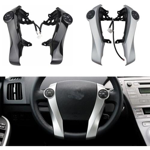 84247-52130 Car Cruise Control Steering Wheel Buttons PAD Switch For Toyota Prius/Prius C/Aqua 84244-47100-B0 84244-47101