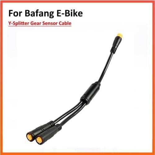 Adapter Y-Splitter Cable Mountain Bike Brake Sensor 8Fun For Bafang Bbs01B Bbs02B Bbshd Mid Drive Motor ABS Extension Cord