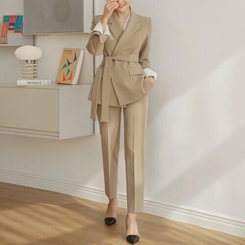 Women's Trouser Suits With A Jacket ANRAEQI China