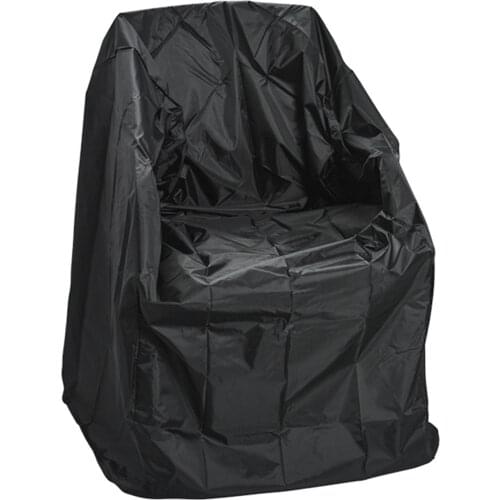 Lounge Seat Cover Durable Waterproof Lawn Furniture Covers with Buckles Drawstring