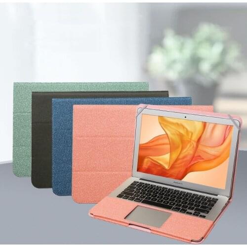 Laptop Sleeve Bag For Macbook Air 13 Pro 11 12 13 13.3 15.4 Casual Simple Case For A1465 A1534 A1708 A1466 A1425 Stand Cover