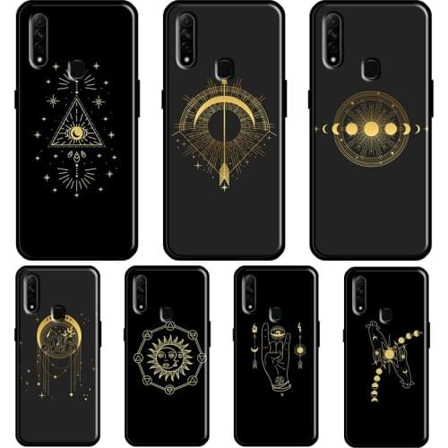 Witchcraft Dark Witch For OPPO A15 A1K A3S A5S A52 A72 A91 A83 A93 Find X3 Pro Reno 2 Z A5 A9 A31 A53 2020 Case