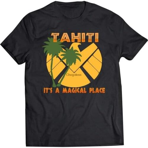 DMNTeestore Tahiti ItS A Magical Place T Shirt for Men Women Full Size. t-Shirt for Men t-Shirt for Women Black