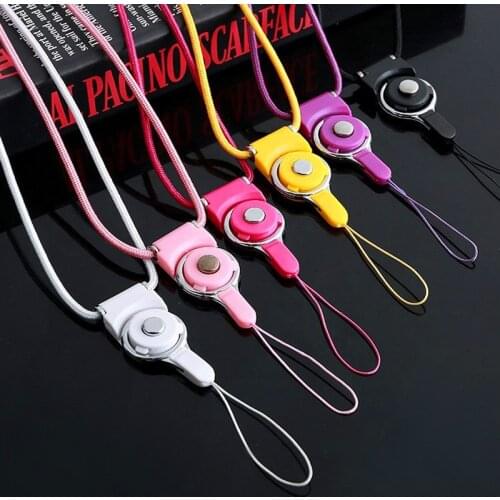 Cell Mobile Phone Camera Neck Lanyard Detachable Multifunction Strap ID Card Key Ring Holder DIY Mobile Phone Lanyard Strap