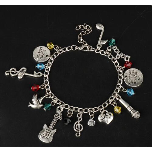 MQCHUN Musical symbols Women Bracelet in Chain& Link Bracelets Bangles Wristlets Trendy Accessories Christmas Present -25