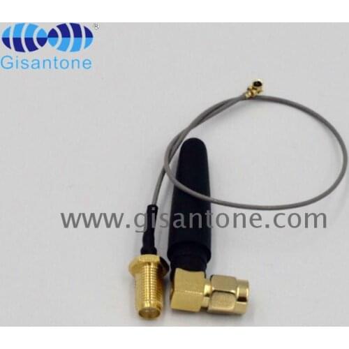 Multi band 433mhz rubber antenna monopole short