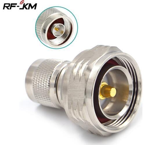 NJ/L29J RF Microwave Coaxial Adapter L29 7/16 DIN Male To N Male Connector