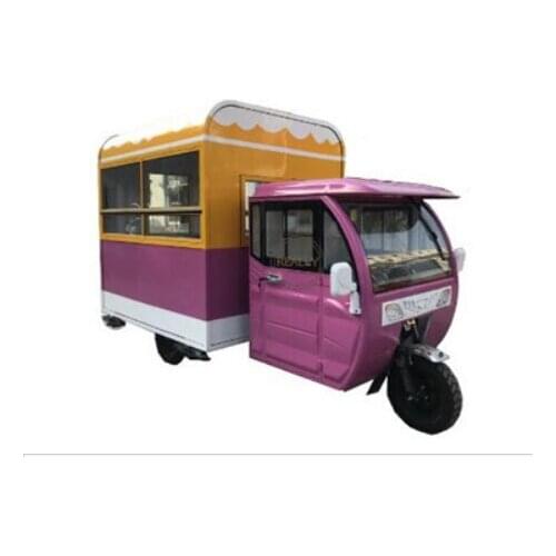 New Arrive ! Hot Sale Customized 3.8m Long Gasonline Food Kiosk Design Food Truck Mobile Food Cart