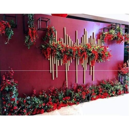 New wedding props staff wedding welcome area decoration staff pendant wedding supplies staff background decoration