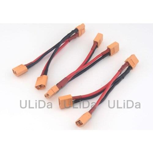 New XT60 Parallel XT-60 connector adapter Lipo NiMH DJI Phantom wire RC Y for DJI Phantom Multirotor mini Quadcopter