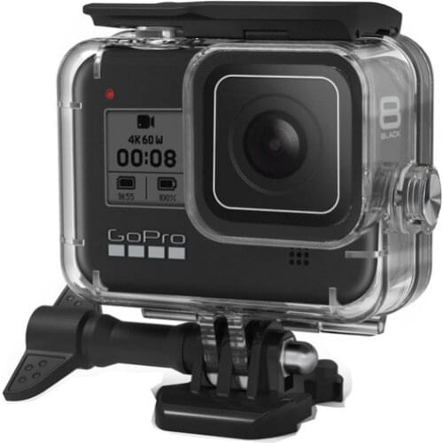 Suitable for GoPro hero8 waterproof case sports camera protective case submersible case gopro8 accessory dog 8