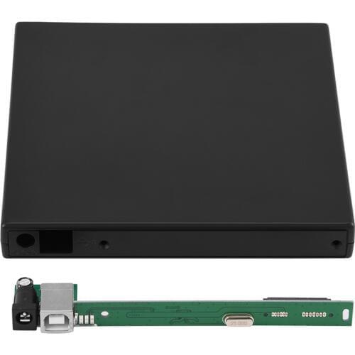 SOONHUA External Mobile Enclosure USB 2.0 Optical Drive Case Kit With Circuit Board And USB Data Cable Drive Case For Laptop