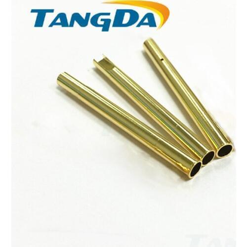 Tangda 50A large current test probe R150 30 M3 screw thread pin high current 4.3*43mm brass cover case