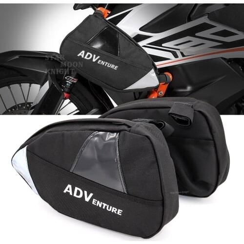 Motorcycle Frame Crash Bars Waterproof Bag Tool Placement Travel bag For 790 Adventure 790 Adventure R
