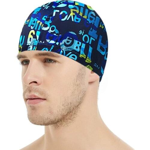 High Elastic Swimming Caps Adult Waterproof Stretchable Bathing Ears Summer Hair Hat Comfortable Protection Swiming Long Po A0I1