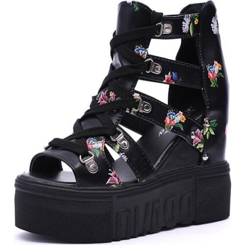 2020 New Summer Womens Shoes Women Sandals Casual Platform Sandals Sweet Ankle Strap Sandals Woman