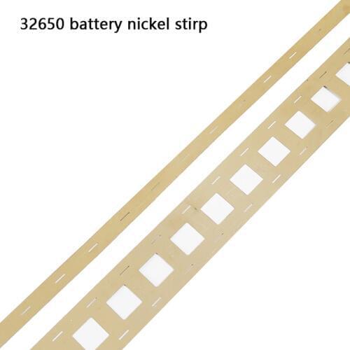 1M High Purity 32650 Pure Nickel For 32650 Lithium Batteries Welding Tape Nickel Belt For 32650 battery 2P/3P holder