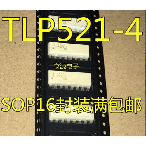 100% New&original In Stock 5pcs/lot TLP521-4GB TLP521-4 SOP16 16