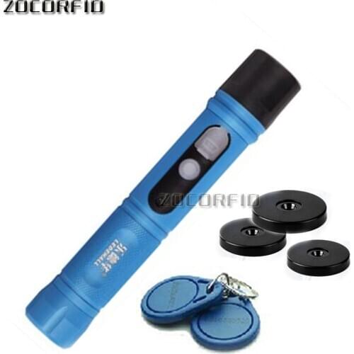 125KHZ Waterproof IP67 Rugger RFID Guard Tour Patrol System, Security Patrol Wand,Guard Tour Device with LED light +10 tags