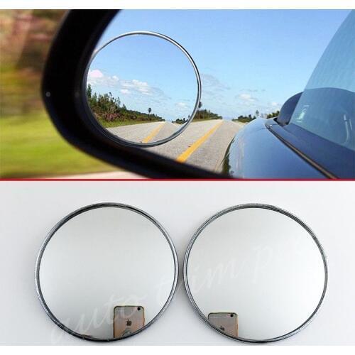 2PCS Car Truck Rear View Side Blind Spot Mirror Auxiliary Back Mirror Accessories