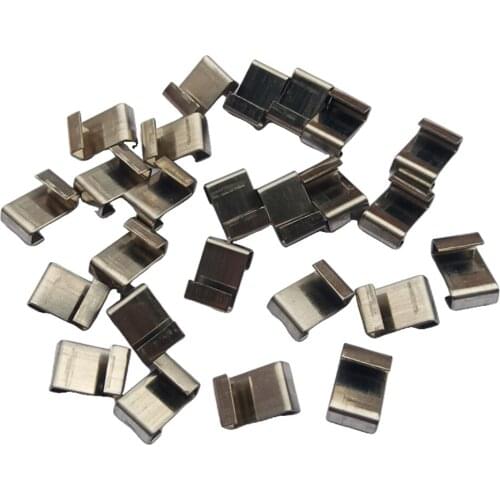 25pcs Durable Stainless Steel Greenhouse Glazing Clips Garden Accessorie