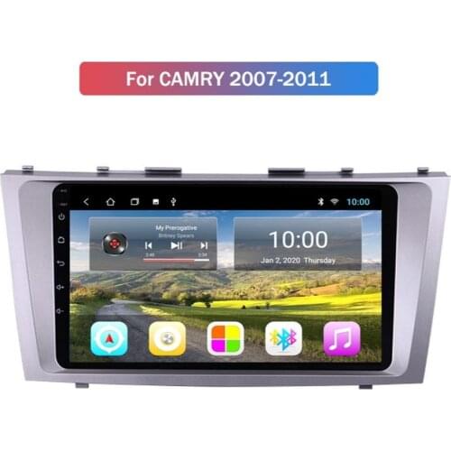 6G+128G Android System Car radio player forTOYOTA CAMRY 2007-2011 With Mirror Link Multimedia Radio Head unit Wifi 4G AHD DSP